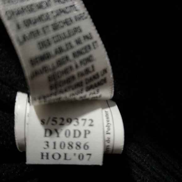 Old Navy Ladies Size Medium Shiny Black Fleece Lined Puffer Bomber Jacket - Picture 8 of 12